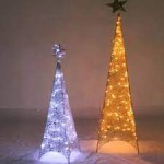 Χριστουγεννιάτικο Δέντρο Πυραμύδα Μεγάλο Μέγεθος (2,10μ) 