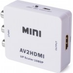 ΜΕΤΑΤΡΟΠΕΑΣ AV2HDMI RCA HDMI 1.4 Θηλυκό - Θηλυκό 1080P