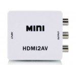 ΜΕΤΑΤΡΟΠΕΑΣ HDMI2AV από HDMI (A) θηλυκό σε 3 RCA θηλυκά