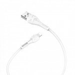Hoco X37 Cool Power Cable Lightning 2.4A - Καλώδιο Δεδομένων και Φόρτισης Lightning 1m - White