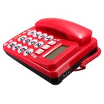 Σταθερό τηλέφωνο ενσύρματο ΝΙNC KX-T2035CID Κόκκινο