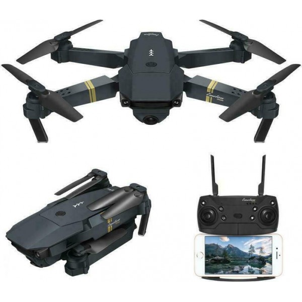 Drone EUR-998 PRO Micro Foldable με κάμερα ευρείας γωνίας HD Quadcopter 