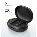 Xiaomi Haylou GT7 TWS Bluetooth ακουστικά Χρώμα Μαύρο